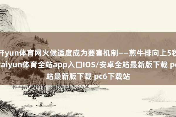 开yun体育网火候适度成为要害机制——煎牛排向上5秒会焦糊-kaiyun体育全站app入口IOS/安卓全站最新版下载 pc6下载站
