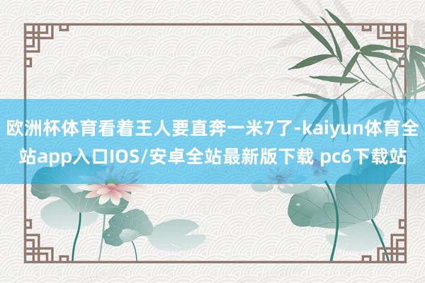 欧洲杯体育看着王人要直奔一米7了-kaiyun体育全站app入口IOS/安卓全站最新版下载 pc6下载站