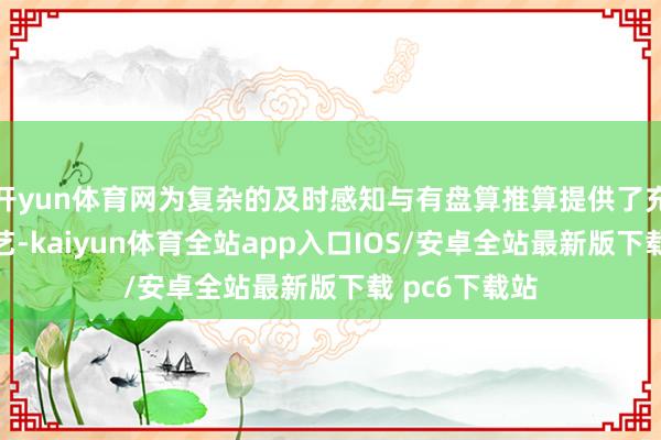 开yun体育网为复杂的及时感知与有盘算推算提供了充沛的计较武艺-kaiyun体育全站app入口IOS/安卓全站最新版下载 pc6下载站