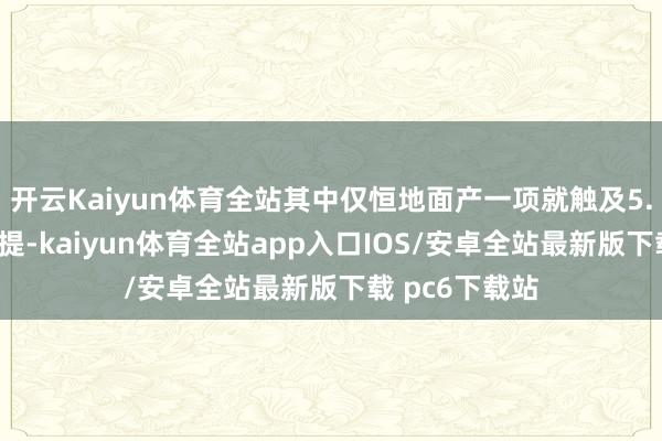 开云Kaiyun体育全站其中仅恒地面产一项就触及5.1亿元全额计提-kaiyun体育全站app入口IOS/安卓全站最新版下载 pc6下载站