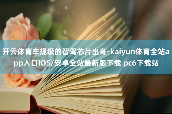 开云体育车规级的智驾芯片出身-kaiyun体育全站app入口IOS/安卓全站最新版下载 pc6下载站