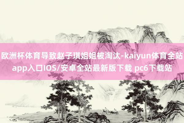 欧洲杯体育导致赵子琪姐姐被淘汰-kaiyun体育全站app入口IOS/安卓全站最新版下载 pc6下载站